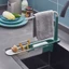 Khay để đồ rút gọn gác bồn rửa chén, bát có giá treo khăn - tiện dụng, đa năng