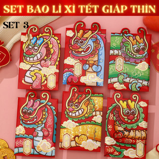 Bao Lì Xì Tết Độc Đáo - Thiết Kế Đẹp, Giá Siêu Ưu Đãi 🎉 | Bao Lì Xì Cao Cấp 2024