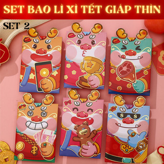 Bao Lì Xì Tết Độc Đáo - Thiết Kế Đẹp, Giá Siêu Ưu Đãi 🎉 | Bao Lì Xì Cao Cấp 2024