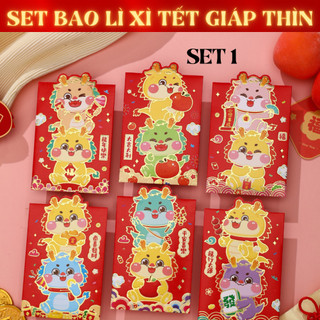 Bao Lì Xì Tết Độc Đáo - Thiết Kế Đẹp, Giá Siêu Ưu Đãi 🎉 | Bao Lì Xì Cao Cấp 2024