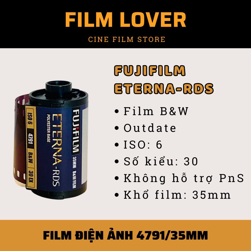 Film điện ảnh đen trắng Fujifilm Eterna RDS_mã 602 | Shopee Việt Nam