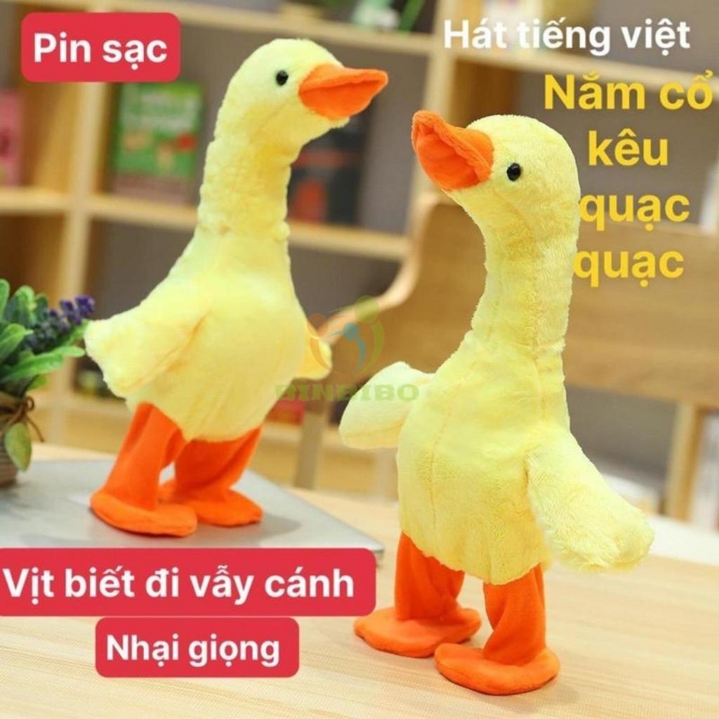 Vịt Nhại Giọng Tiếng Việt POKA biết đi biết nói biết hát cầm cổ kêu quạc quạc như thật - Binbibo