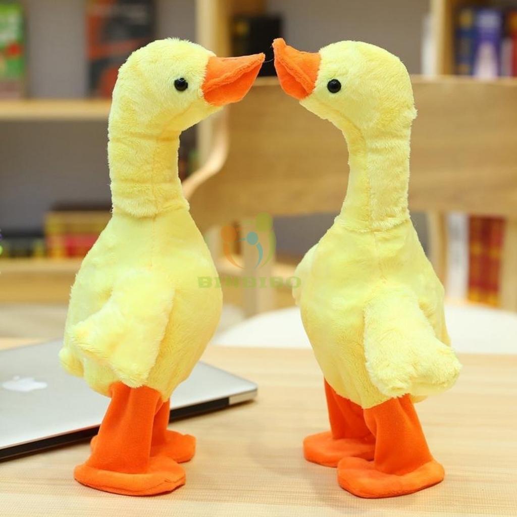 Vịt Nhại Giọng Tiếng Việt POKA biết đi biết nói biết hát cầm cổ kêu quạc quạc như thật - Binbibo