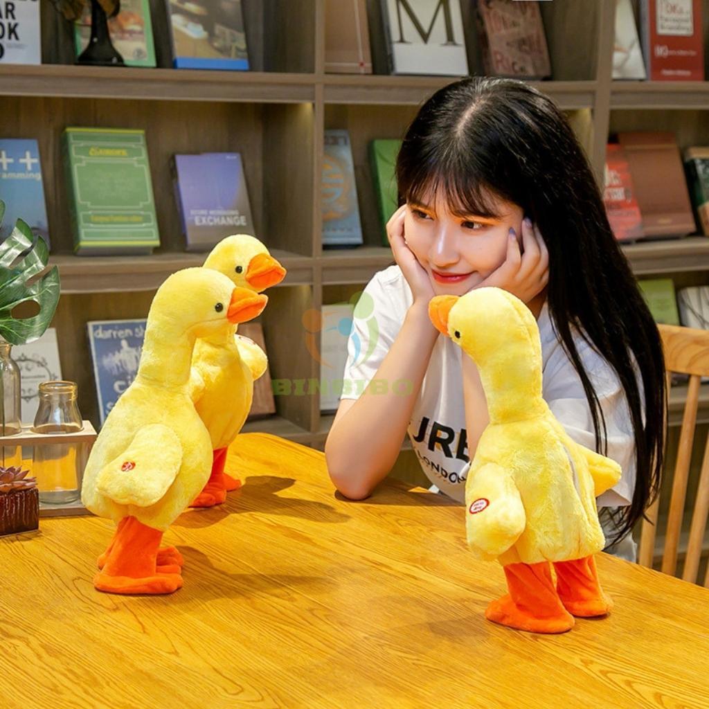 Vịt Nhại Giọng Tiếng Việt POKA biết đi biết nói biết hát cầm cổ kêu quạc quạc như thật - Binbibo