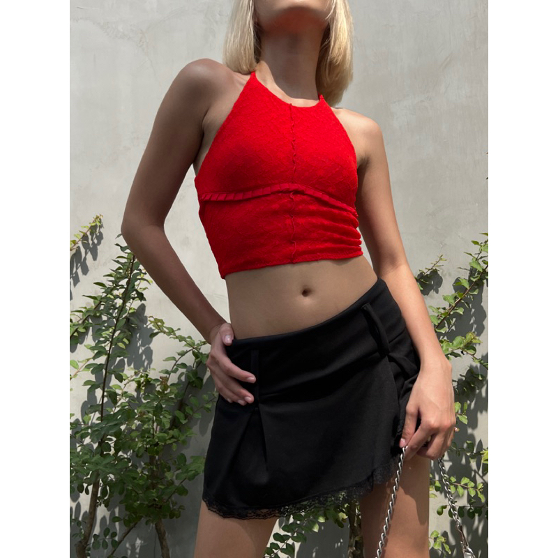 AESTHETE - BIJOU TOP - Áo yếm ren gợi cảm
