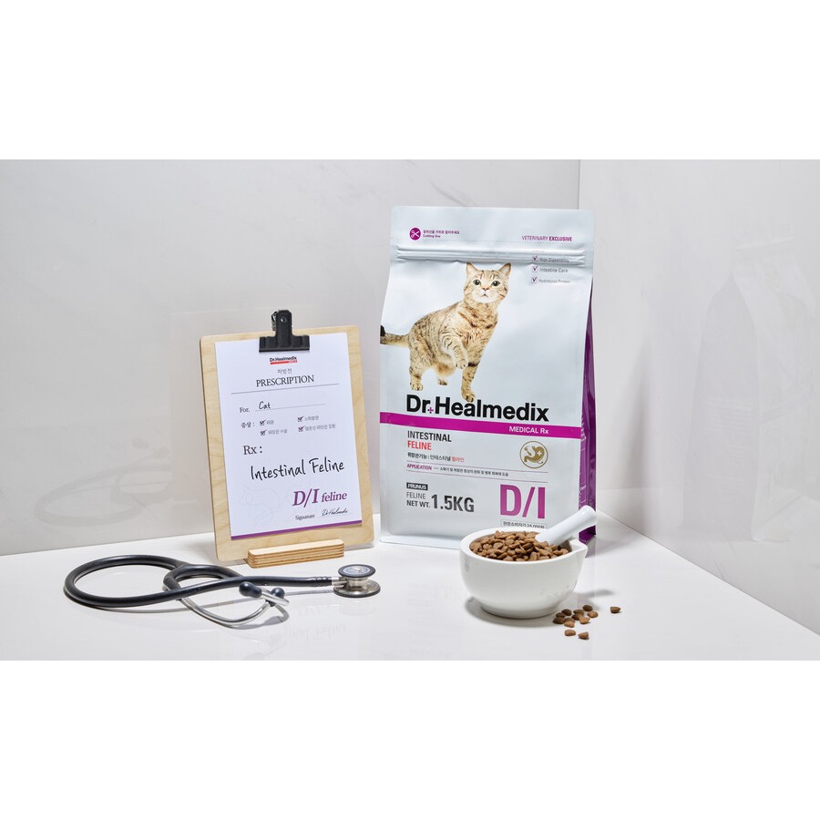 Thức Ăn Hạt Dr.Healmedix Intestinal Cải Thiện Tiêu Hóa Cho Mèo - Túi 1.5kg
