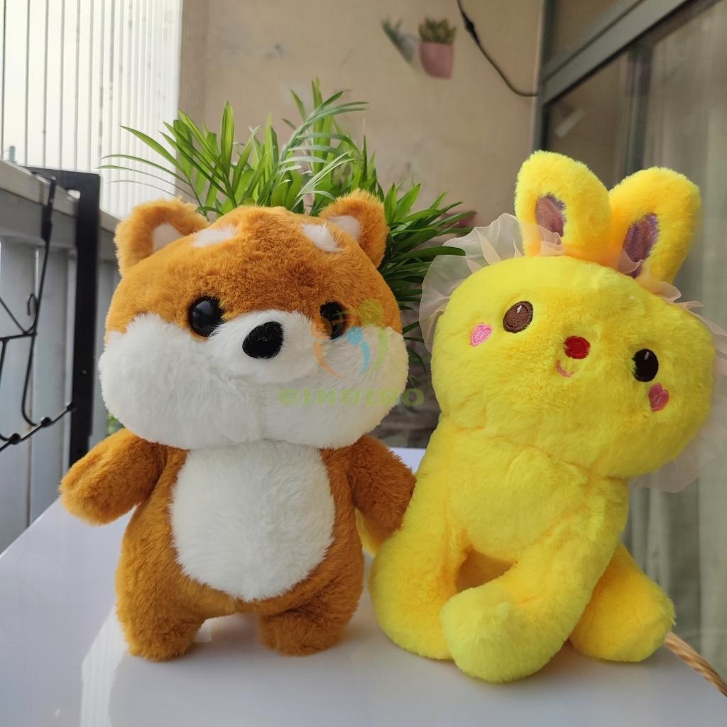 Gấu bông cute Gắp siêu thị size 30 hàng đẹp