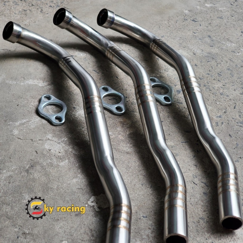 Cổ Pô INOX 304 Chạy TiG Phi 27 gắn như Zin cho Fu125 | Shopee Việt Nam