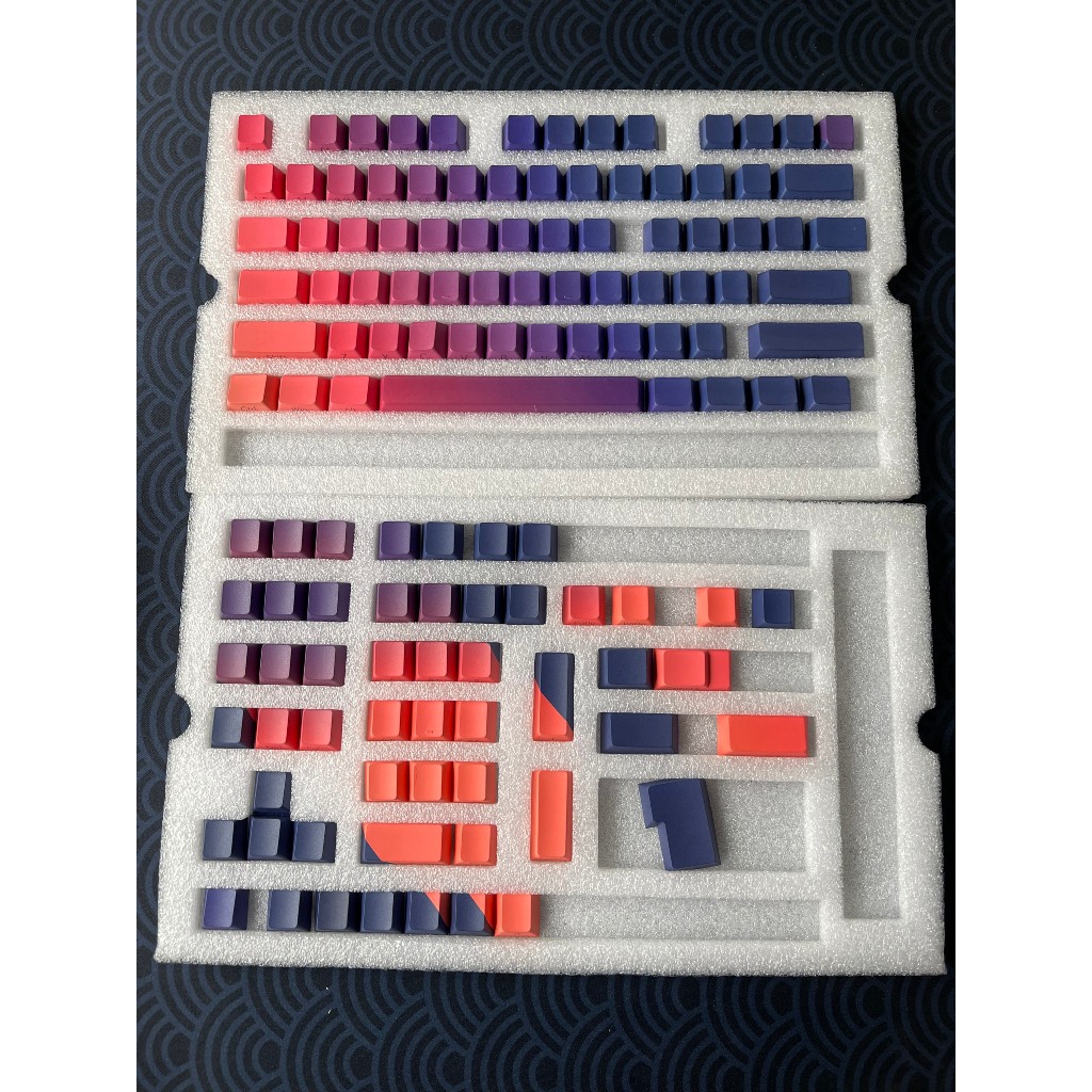 KEYCAP GRADIENT SIDE PRINT XUYÊN LED CẠNH | PBT DOUBLE SHOT | CHERRY ...