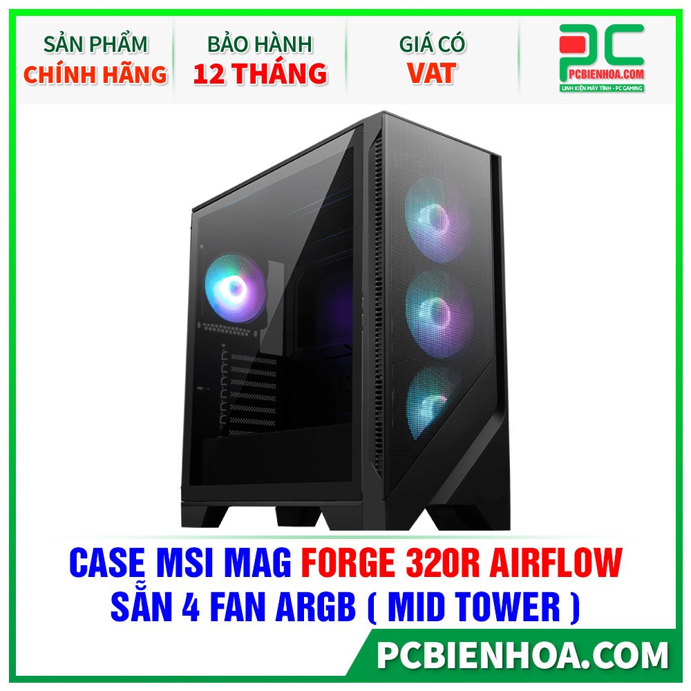 [Mã SPHACL7 giảm 6% đơn 1TR2] Siêu phẩm giá tốt - CASE MSI MAG FORGE ...
