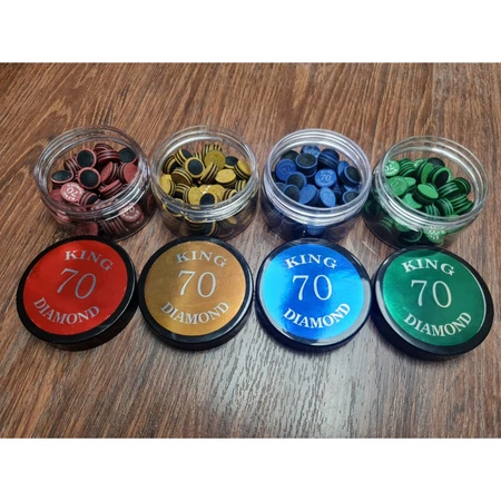 ĐẦU CƠ BIDA 6 LỚP KING 70 DIAMOND