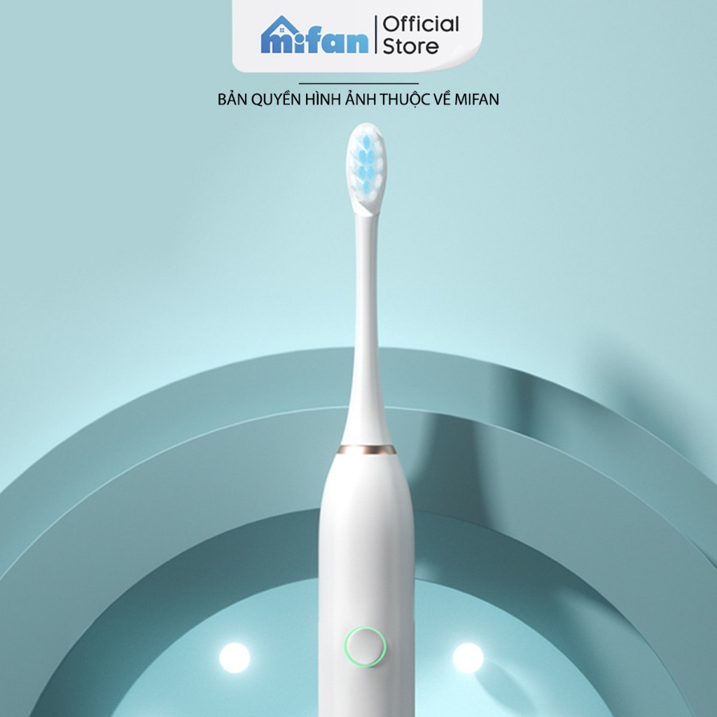Ảnh Đầu Bàn Chải Điện Mifan Sonic X2 Model - Máy đánh răng máy sóng âm công nghệ Đức 2
