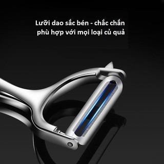 Dụng Cụ Bào Củ Quả & Gọt Trái Cây Thép Không Gỉ - Cao Cấp Nhập Khẩu