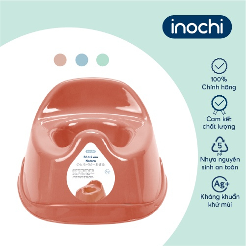 Bô trẻ em Notoro INOCHI thiết kế dễ sử dụng, nhựa cao cấp an toàn cho bé khi đi vệ sinh (BONHO)