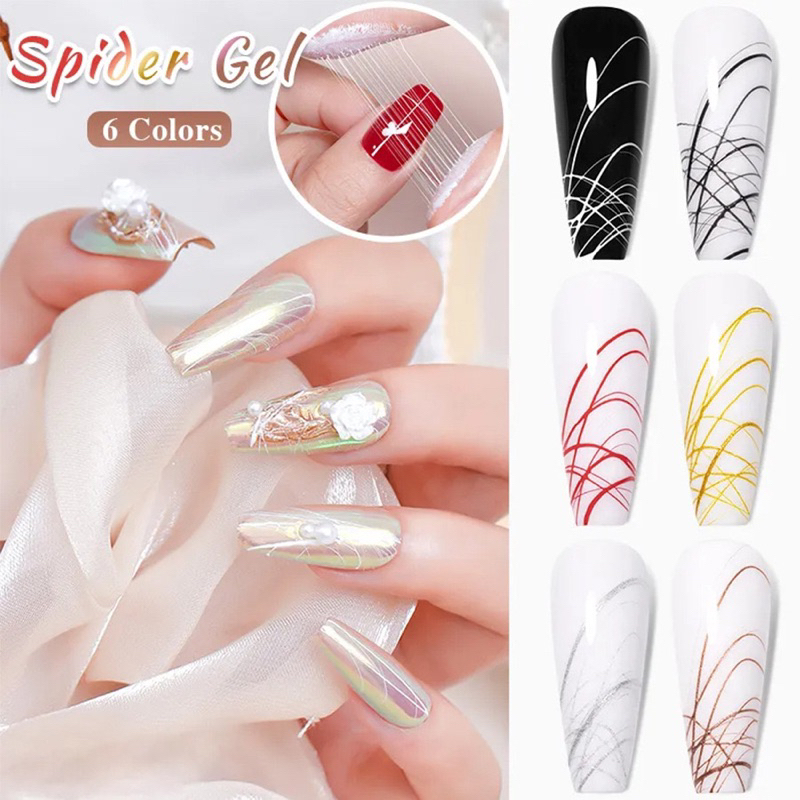 GEL NHỆN 8ml trang trí móng đủ màu
