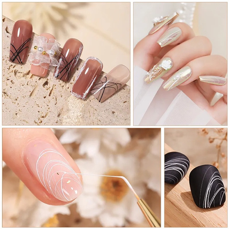 GEL NHỆN 8ml trang trí móng đủ màu