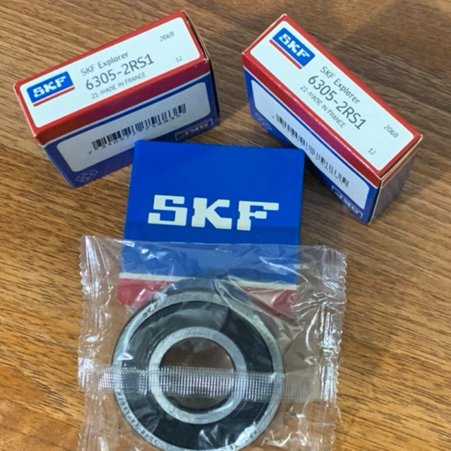 Vòng Bi 6305 SKF 2RS1 (mạ viền đen)