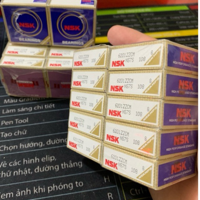 Vòng Bi 6201 NSK ZZCM