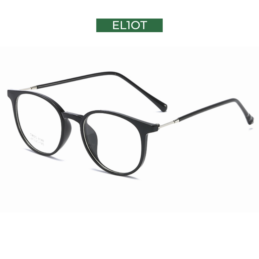 Kính mắt tròn nam nữ ELIOT Eyewear chất liệu nhựa lõi kim loại cứng cáp nhẹ nhàng thiết kế thời trang 8148