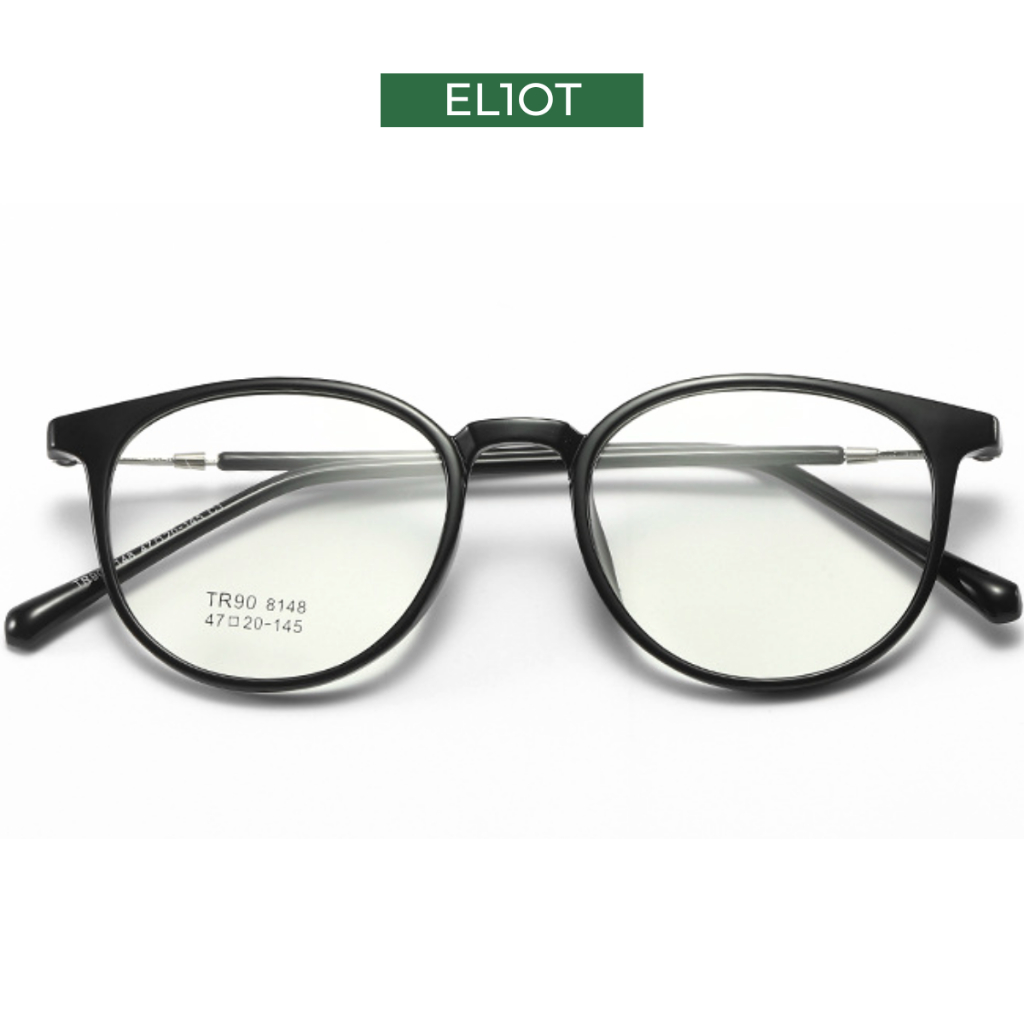 Kính mắt tròn nam nữ ELIOT Eyewear chất liệu nhựa lõi kim loại cứng cáp nhẹ nhàng thiết kế thời trang 8148