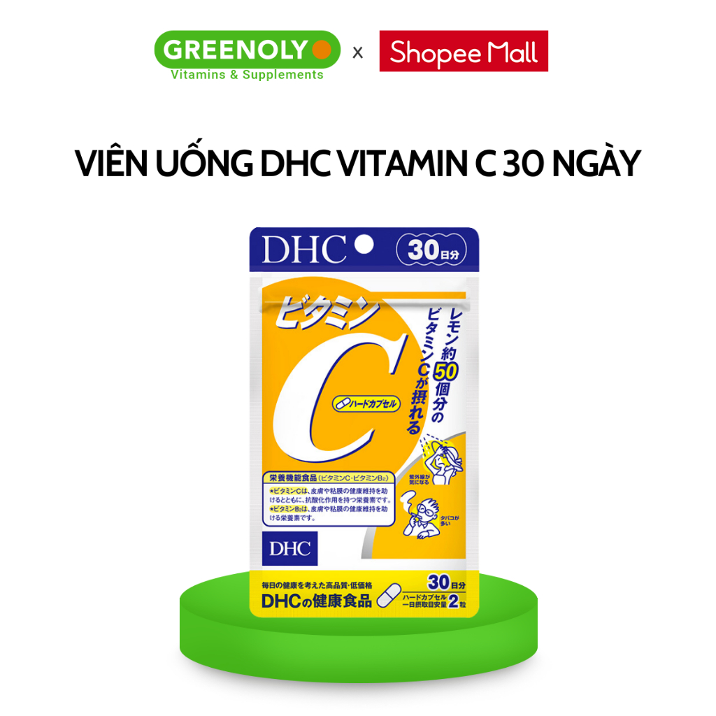 Ảnh Viên Uống Hỗ Trợ Bổ Sung Vitamin C DHC hỗ trợ sáng da, giảm thâm và tăng đề kháng 30 Ngày 2