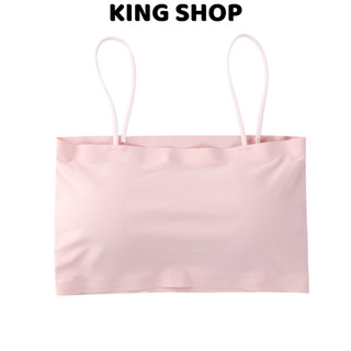 Áo bra nữ su đệm mỏng co giãn tốt, mặc rất mịn và êm freesize, form ngực duới 82cm King Shop B-8881