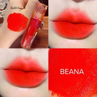 Son môi màu đỏ cam, cam đỏ Beana Ba01 hợp mọi loại da, mọi lứa tuổi, chất son mềm mịn lâu trôi hàng chính h.ãng