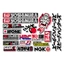 Tem Logo Dán xe, Sticker RC 83 Size to Dán Full Xe Đủ Loại In Siêu Nét Siêu Dày Chống Thấm Nước, Chịu Nhiệt
