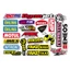 Tem Logo Dán xe, Sticker RC 83 Size to Dán Full Xe Đủ Loại In Siêu Nét Siêu Dày Chống Thấm Nước, Chịu Nhiệt