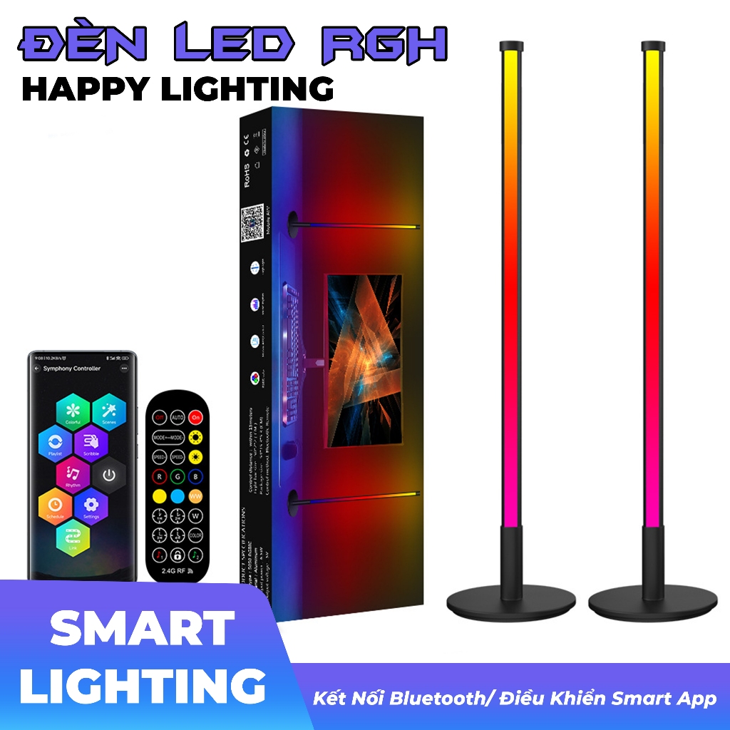 Đèn Led Trang Trí Smart Lighting Happy Kết Nối Bluetooth/Remote | EZPC ...