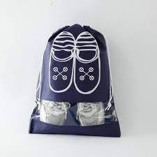 Túi Đựng Giày Họa Tiết Chống Bẩn Mang Đi Du Lịch Gọn Nhẹ - Dùng nhiều lần