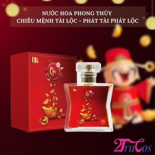 Nước hoa phong thủy chiêu mệnh tài Lộc Feng shui Perfume 50ml (xịt thơm bàn thờ, cơ thể) 2Trucos