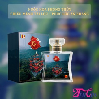 Nước hoa phong thủy chiêu mệnh tài Lộc Feng shui Perfume 50ml (xịt thơm bàn thờ, cơ thể) 2Trucos