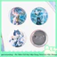 Huy Hiệu Pin Ghim Dạng Tròn 58mm Cài Áo / Túi / Balo Hologram Phong Cách Game Genshin Impact Wanderer