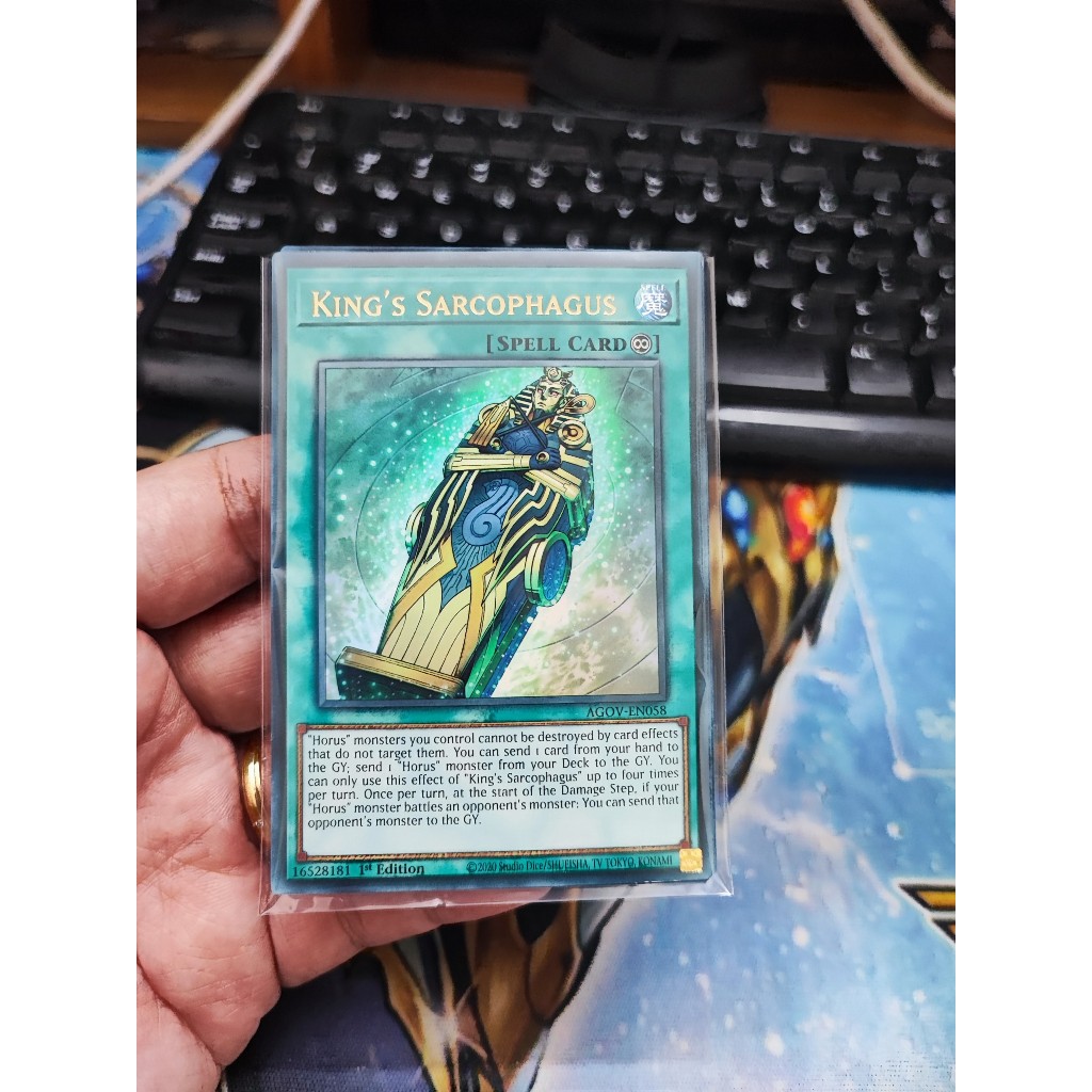 Gold Sarcophagus 1st Edition Ultra Rare RA02-EN052 Yu-Gi-Oh! Gold  Sarcophagus 1st Edition Ultra Rare (RA02-EN052) - 3 Cards, Near Mint  Condition Yugioh Ultra Rare