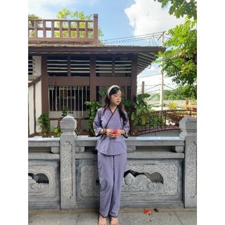 Xéo Thêu An, Đồ Lam Đi Chùa,Đồ Bộ Nữ
