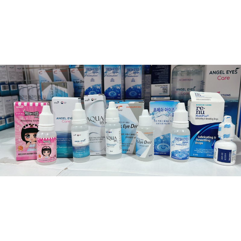 Nước  nhỏ mắt  Aqua 15ml - fresheye 15ml - B5 15ml