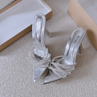 Guốc Mũi Nhọn Quai Đá Chéo Mieo Shoes D2420 D2421 D2460 D2567