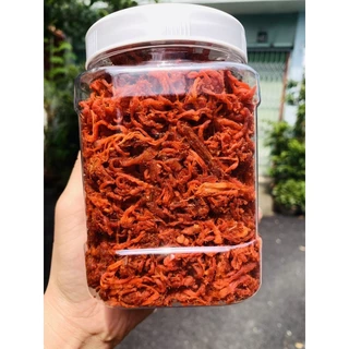 Khô bò sợi Khô bò xé miếng loại ngon, hũ pet 500gr