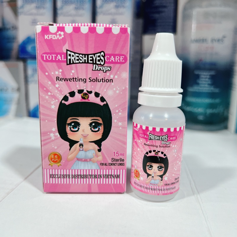 Nước  nhỏ mắt  Aqua 15ml - fresheye 15ml - B5 15ml