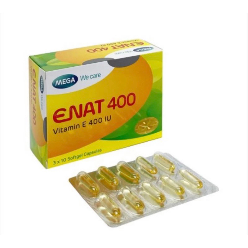 Enat 400 bổ sung Vitamin E, ngăn lão hóa (3 vỉ x 10 viên) | Shopee Việt Nam