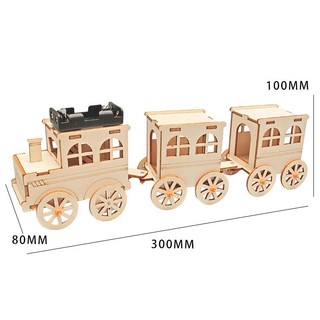 Stem Steam Đồ Chơi Khoa Học Bộ Lắp Ghép Đoàn Tàu Bằng Gỗ Theo Phương Pháp Giáo Dục đồ chơi trí tuệ đồ chơi ô tô