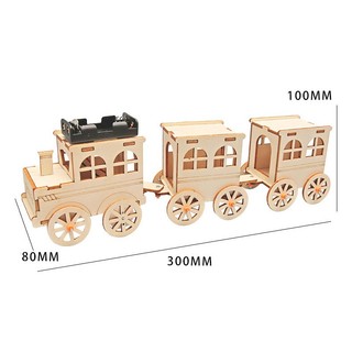 Stem Steam Đồ Chơi Khoa Học Bộ Lắp Ghép Đoàn Tàu Bằng Gỗ Theo Phương Pháp Giáo Dục đồ chơi trí tuệ đồ chơi ô tô