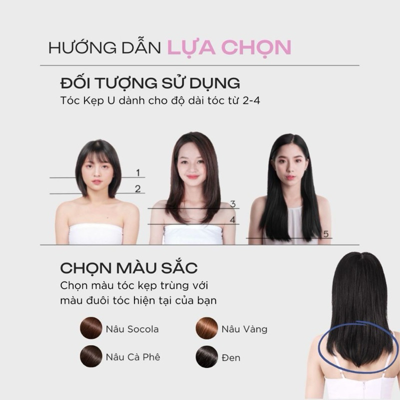 [CLIP THẬT] KẸP U NỬA ĐẦU TÓC GIẢ THẲNG TỈA NHẸ SIÊU TỰ NHIÊN LƯỚI HOA SIÊU CẤP
