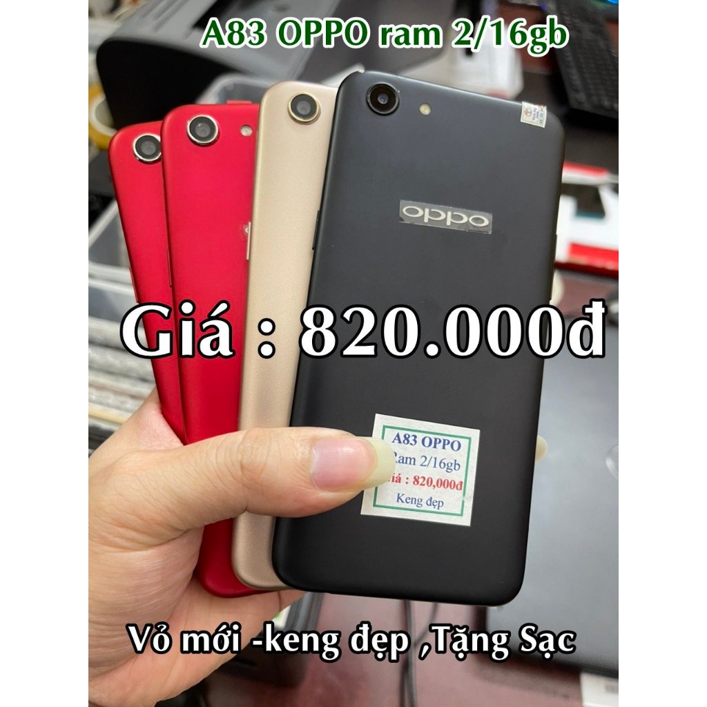Điện thoại A83 Oppo Ram 2/16G,tặng sạc | Shopee Việt Nam