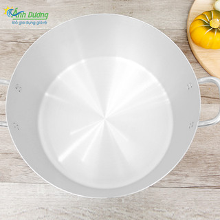 Xoong nồi nhôm nấu canh, kho cá kích thước 24CM