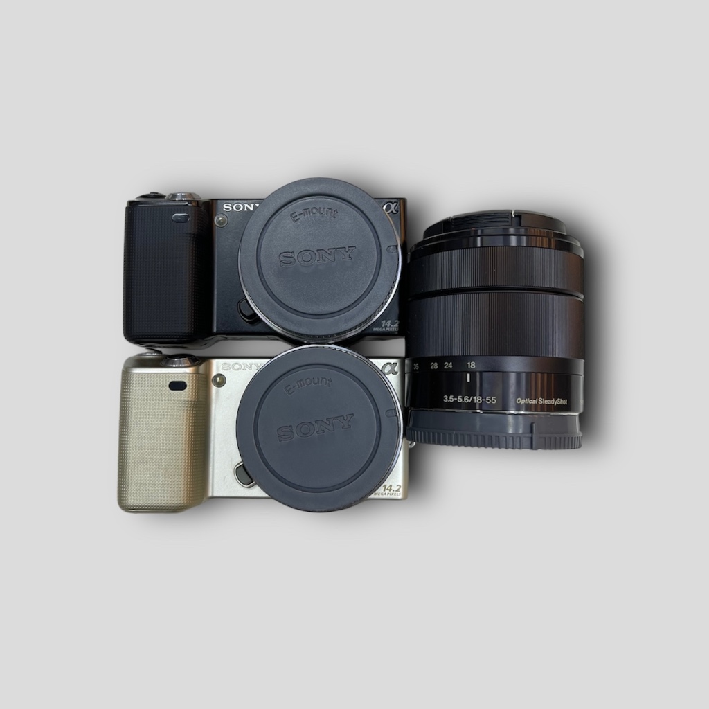 Máy ảnh Sony Nex Ống kính Màn hình lật, Quay chụp (Có thể