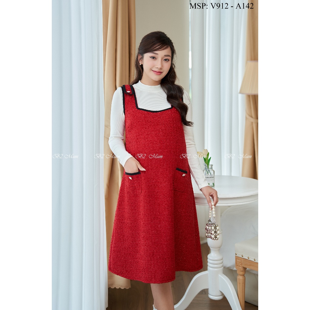 Yếm bầu thiết kế Yếm dạ V912 B2MUM