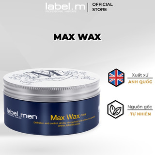 Sáp vuốt tóc Label.M Max Wax cho nam 50ml