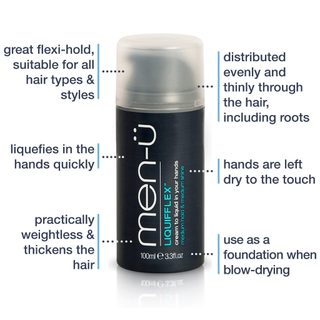 Kem tạo kiểu tóc Men-U Liquifflex Matte Cream